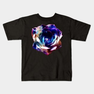 Galaxy Bright Flower Kids T-Shirt